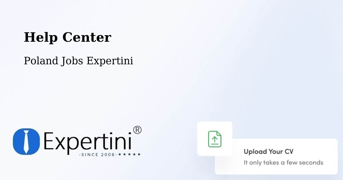 Help Center – Plewiska - Poland Jobs Expertini