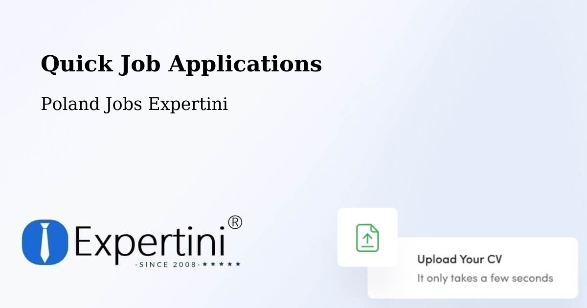 Quick Apply Feature – Plewiska - Poland Jobs Expertini