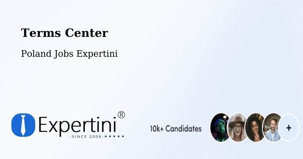 Terms of Service – Plewiska - Poland Jobs Expertini